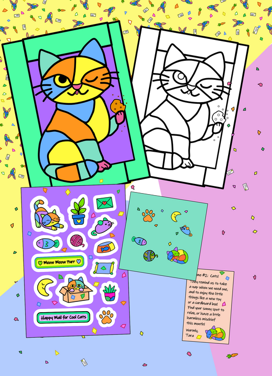 September 2026 - Cat theme